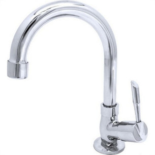 Torneira Bica Movel Lavatorio Metal Bognar 3095 - C-61 - 1/4 Volta Cromada