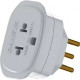Pino Adaptador Daneva Universal 2 Polos+Terra 10A. Antigo/Novo 1661 - Kit C/12 Pecas Pino Adaptador Daneva Universal 2 Polos+Terra 10A. Antigo/Novo 1661 - Kit C/12 Pecas