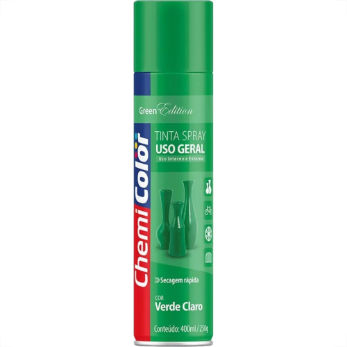 Spray Chemicolor Verde Claro 400Ml/250G. Spray Chemicolor Verde Claro 400Ml/250G.