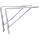 Suporte Prateleira Mao Francesa Overtime Reforcado 30Cm Branco - Kit C/12 Pecas Suporte Prateleira Mao Francesa Overtime Reforcado 30Cm Branco - Kit C/12 Pecas