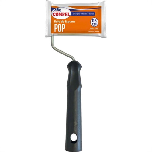 Rolo De Espuma Compel 5Cm - Kit C/12 Pecas Rolo De Espuma Compel 5Cm - Kit C/12 Pecas