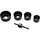 Serra Copo Jogo Brasfort Aco Carbono 32Mm A 54Mm Com 5 Pecas - 8734 Serra Copo Jogo Brasfort Aco Carbono 32Mm A 54Mm Com 5 Pecas - 8734