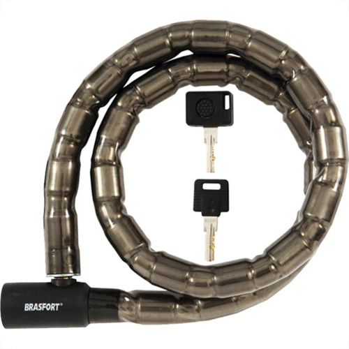 Cadeado Para Moto Brasfort Com Chave 22Mm X1,20M - 7013 Cadeado Para Moto Brasfort Com Chave 22Mm X1,20M - 7013