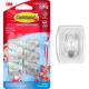 Gancho 3M Command Transparente 225G Mini Com 6 Pecas Gancho 3M Command Transparente 225G Mini Com 6 Pecas