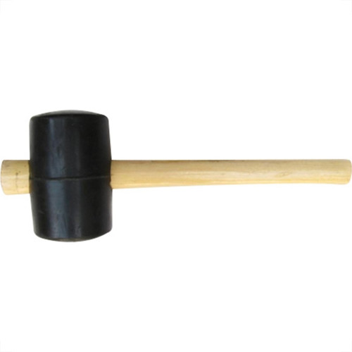 Martelo De Borracha Preto Roma 80Mm