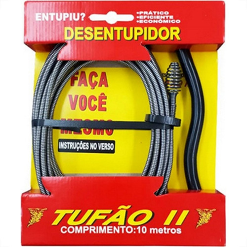 Desentupidor Para Esgoto Tufao Ii - 10M Desentupidor Para Esgoto Tufao Ii - 10M