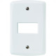 Placa Conjunto Modular Tramontina Lux 4X2 - 1 Modulo Horizontal 57105004 Placa Conjunto Modular Tramontina Lux 4X2 - 1 Modulo Horizontal 57105004