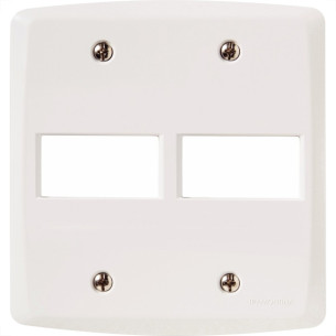 Placa Conjunto Modular Tramontina Lux 4X4 - 2 Modulos 57105/023