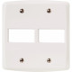 Placa Conjunto Modular Tramontina Lux 4X4 - 2 Modulos 57105/023 Placa Conjunto Modular Tramontina Lux 4X4 - 2 Modulos 57105/023