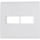 Placa Conjunto Modular Tramontina Liz 4X4 - 2 Modulos 57106/023