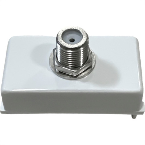 Modulo Tramontina Liz/Lux² Tomada Tv Sat Branca Para Fio Coaxial - 57115/042 Modulo Tramontina Liz/Lux² Tomada Tv Sat Branca Para Fio Coaxial - 57115/042