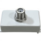 Modulo Tramontina Liz/Lux² Tomada Tv Sat Branca Para Fio Coaxial - 57115/042 Modulo Tramontina Liz/Lux² Tomada Tv Sat Branca Para Fio Coaxial - 57115/042