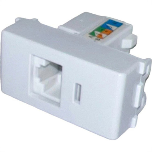 Modulo Tramontina Liz/Lux² Tomada Rj45 Branca - 57115/056 Modulo Tramontina Liz/Lux² Tomada Rj45 Branca - 57115/056