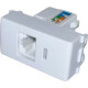Modulo Tramontina Liz/Lux² Tomada Rj45 Branca - 57115/056 Modulo Tramontina Liz/Lux² Tomada Rj45 Branca - 57115/056