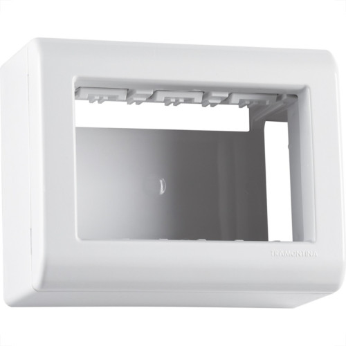 Sistema Box Tramontina Lizflex 3 Postos Caixa Com Tampa - 57303/003 Sistema Box Tramontina Lizflex 3 Postos Caixa Com Tampa - 57303/003
