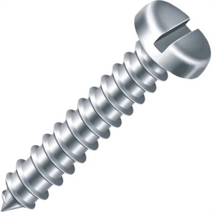 Parafuso Auto Atarraxante Panela Fenda Jomarca 6,3 X 50Mm - Kit C/2 Centos
