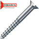 Parafuso Madeira Chata Reta Jomarca 5,5 X 45Mm - Kit C/2 Centos