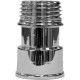 Extensao Latao Cromada Metais Rei 1/2'' Curta - Kit C/6 Pecas Extensao Latao Cromada Metais Rei 1/2'' Curta - Kit C/6 Pecas