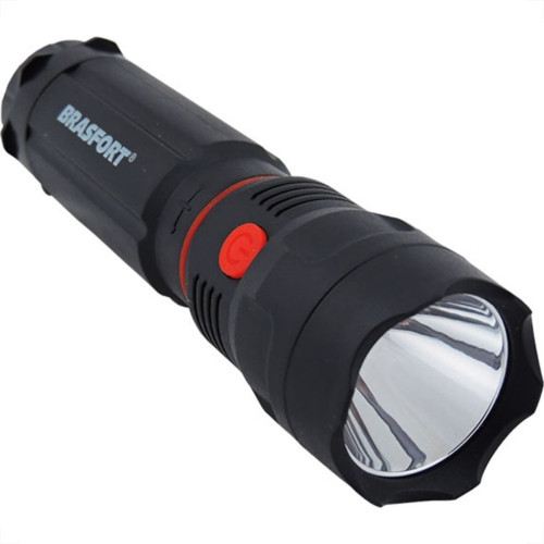Lanterna Brasfort Led Cops Com Ima Para 4 Pilhas Aaa - 7841 Lanterna Brasfort Led Cops Com Ima Para 4 Pilhas Aaa - 7841