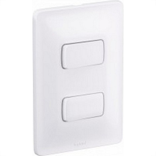 Conjunto Pial Zeffia Modulo Com Placa 2 Simples - 680101 Conjunto Pial Zeffia Modulo Com Placa 2 Simples - 680101