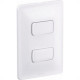 Conjunto Pial Zeffia Modulo Com Placa 2 Simples - 680101 Conjunto Pial Zeffia Modulo Com Placa 2 Simples - 680101
