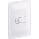 Conjunto Pial Zeffia Modulo Com Placa 1 Tecla Campainha - 680109