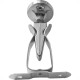 Fixador Porta Alianca Rodape 86151/1 Zincado - Kit C/10 Pecas Fixador Porta Alianca Rodape 86151/1 Zincado - Kit C/10 Pecas