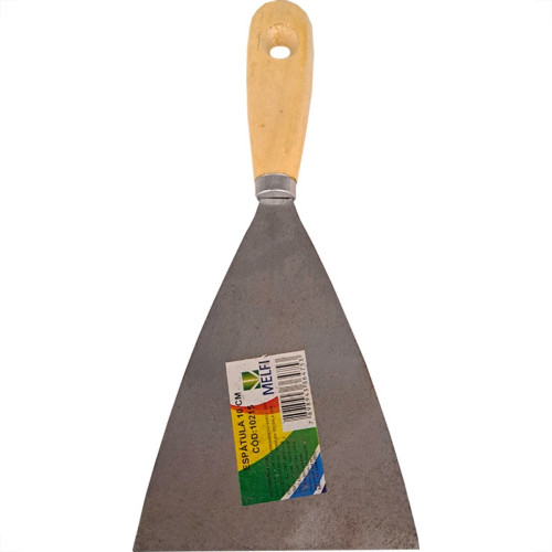 Espatula Melfi Aco Cabo Madeira 10Cm - 10215 - Kit C/12 Pecas Espatula Melfi Aco Cabo Madeira 10Cm - 10215 - Kit C/12 Pecas