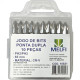 Ponteira Para Parafusadeira Melfi Ponta Dupla Phillips 65Mm Com 10 Pecas Ponteira Para Parafusadeira Melfi Ponta Dupla Phillips 65Mm Com 10 Pecas