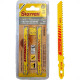 Serra Tico-Tico Lamina Starrett Madeira Bi-Metal Com 2 Pecas Hcu36-2 - 75Mm - 6T Serra Tico-Tico Lamina Starrett Madeira Bi-Metal Com 2 Pecas Hcu36-2 - 75Mm - 6T