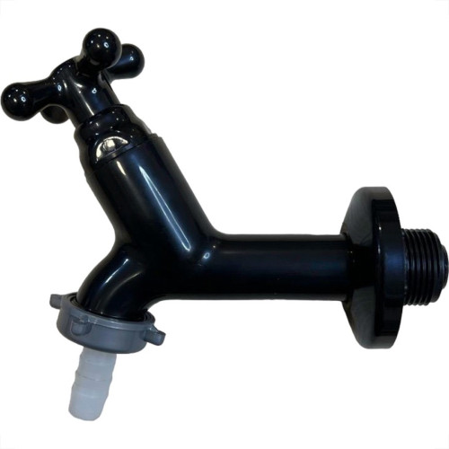 Torneira Jardim Abs Viqua Maruja C-33 - 1/2'' E 3/4'' Preta Torneira Jardim Abs Viqua Maruja C-33 - 1/2'' E 3/4'' Preta