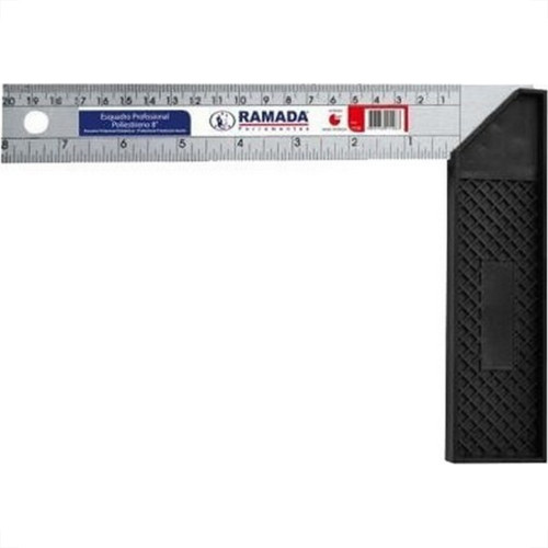 Esquadro Ramada Pvc 10''-25Cm Esquadro Ramada Pvc 10''-25Cm