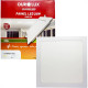 Plafon Led Embutir Ourolux Quadrado 24W. 1600Lm. 6500K. Bivolt Branco