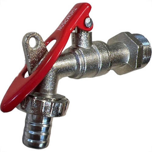 Torneira Esfera Jardim Thompson 3/4'' Com Porta Cadeado Torneira Esfera Jardim Thompson 3/4'' Com Porta Cadeado