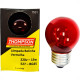 Lampada Colorida Thompson 15Wx220V. Vermelha - Kit C/10 Pecas Lampada Colorida Thompson 15Wx220V. Vermelha - Kit C/10 Pecas