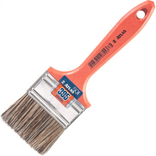 Pincel Trincha Pintura Atlas Ref.395   2.1/2'' - Kit C/12 Pecas Pincel Trincha Pintura Atlas Ref.395   2.1/2'' - Kit C/12 Pecas