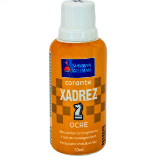 Corante Para Tinta Xadrez Ocre (50Ml) . / Kit C/ 12 Peca