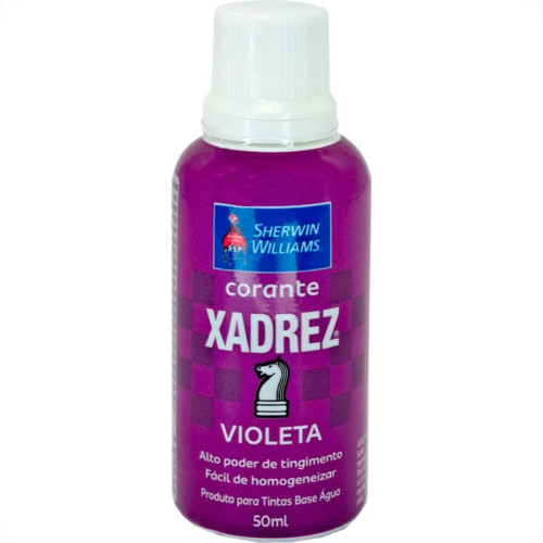 Corante Para Tinta Xadrez Violeta (Lilas) (50Ml) - Kit C/12 Pecas Corante Para Tinta Xadrez Violeta (Lilas) (50Ml) - Kit C/12 Pecas