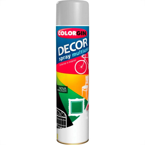 Spray Colorgin Decor Aluminio 360Ml 8581 Spray Colorgin Decor Aluminio 360Ml 8581
