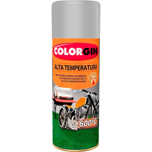 Spray Colorgin Alta Temperatura Aluminio 300Ml 5723 Spray Colorgin Alta Temperatura Aluminio 300Ml 5723