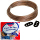 Varal De Aco Revestido Pvc Unifio 1,65Mm Com 10M - Kit C/12 Pecas Varal De Aco Revestido Pvc Unifio 1,65Mm Com 10M - Kit C/12 Pecas