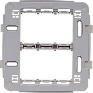 Suporte Modular Pialplus Placa 4X4 - 6 Horizontal - 12124