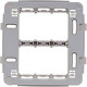 Suporte Modular Pialplus Placa 4X4 - 6 Horizontal - 12124 Suporte Modular Pialplus Placa 4X4 - 6 Horizontal - 12124