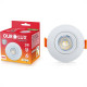 Spot Com Lampada Dicroica Led Ourolux 3W. Redondo Branco 230Lm 6400K.