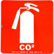 Placa Look 20X20Cm Fotoluminescente(Extintor Co2) - Kit C/5 Pecas Placa Look 20X20Cm Fotoluminescente(Extintor Co2) - Kit C/5 Pecas