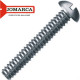 Parafuso Rosca Maquina Redonda Fenda Jomarca 5/32 X 1.1/2'' - Kit C/2 Centos
