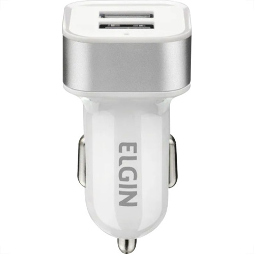 Carregador Elgin Veicular Entrada (11 A 14V.) 2 Saidas Usb 5V. Carregador Elgin Veicular Entrada (11 A 14V.) 2 Saidas Usb 5V.