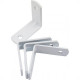 Cantoneira Para Moveis Overtime Branca Caixa Com 50 Pecas 1'' Cantoneira Para Moveis Overtime Branca Caixa Com 50 Pecas 1''