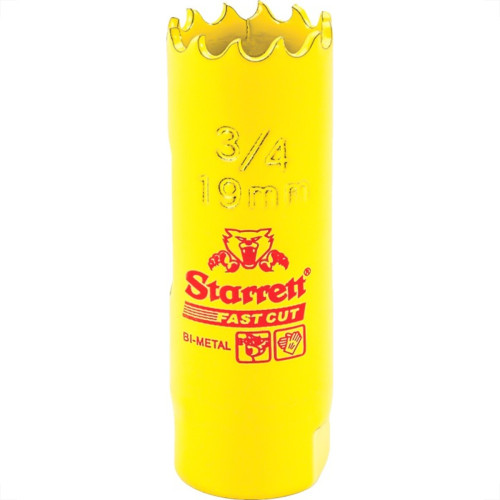 Serra Copo Starrett Aco Rapido 19Mm - H0034 Serra Copo Starrett Aco Rapido 19Mm - H0034