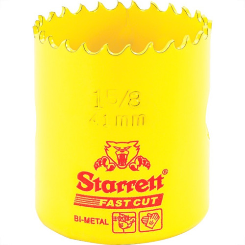 Serra Copo Starrett Aco Rapido 41Mm - H0158 Serra Copo Starrett Aco Rapido 41Mm - H0158